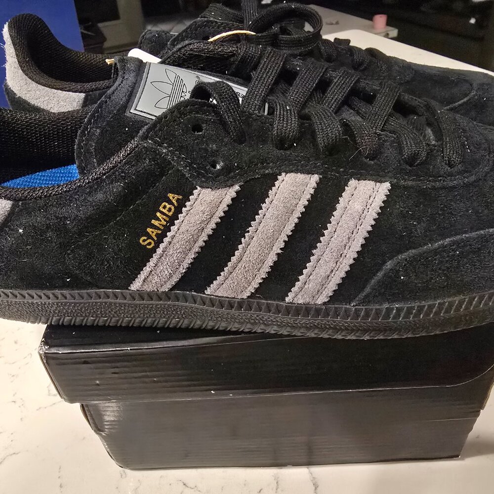 adidas Samba ADV 'Black Grey' IH3348 In Stock MENS SIZE 10 NEW - Picture 5 of 16